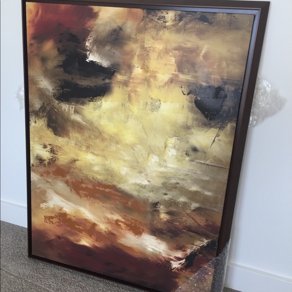 Ruben Crespi 52”x 40” In Abstraction Signed Lmt Edition Art - Picture 3 of 8